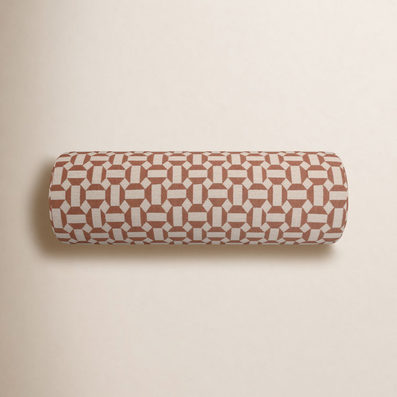 Amala Sunbrella® Indoor/Outdoor Bolster Pillow, Assemble Clay