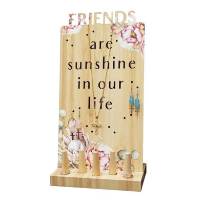 Wood Jewelry Stand