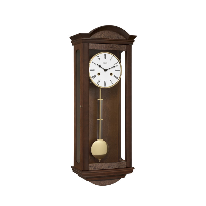 Diamanta Solid + Manufactured Wood Wall Clock, 80cm H x 40cm W x 21cm D