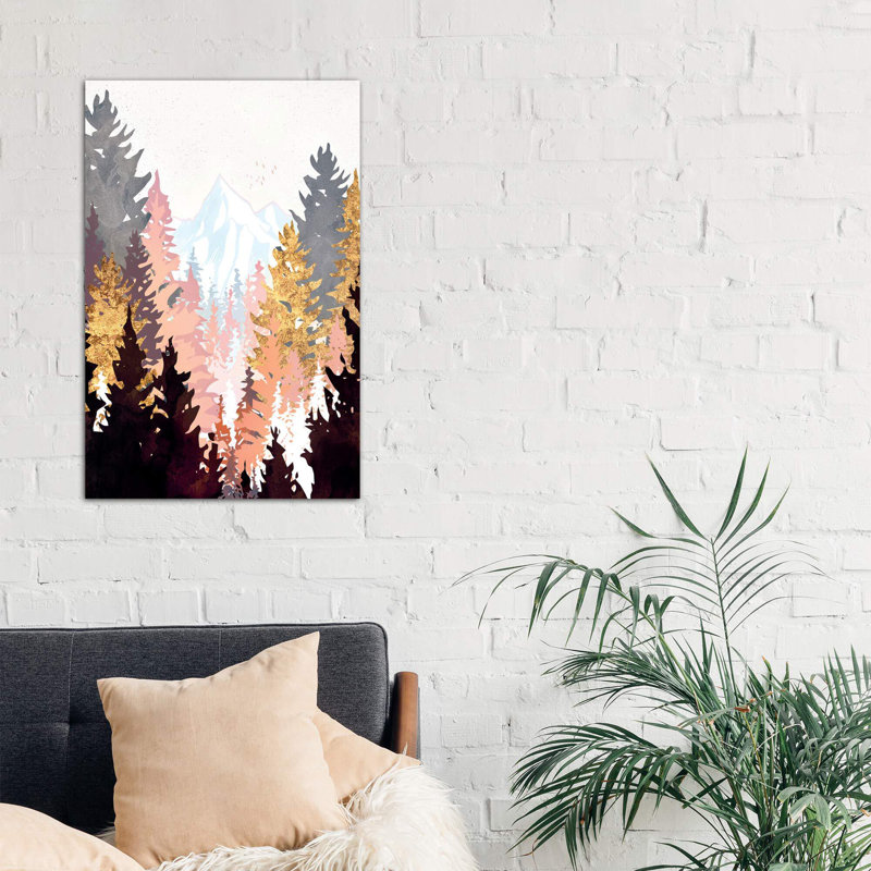 « wine forest » par spacefrog designs-print, Toile tendue, H 12 po x l 8 po x P 0,75 po