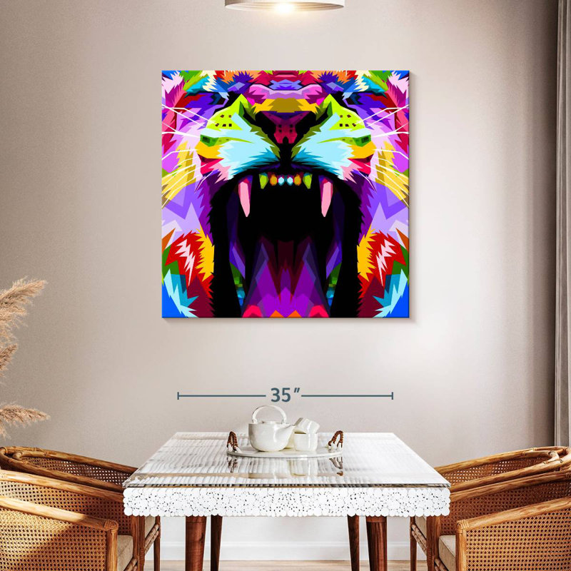 Crowle Colorful Lion Roar