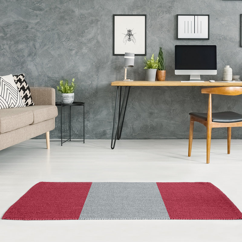 Chenille Indoor Rug, Rectangle 4' x 6'