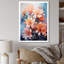Joyeux bouquet d'hibiscus tropical I - Hibiscus, reproduction d'art mural-97185218-97185219