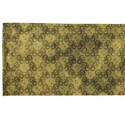 Serviette de thé à motif serpents