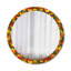 Huldar Glass Flat Wall Mirror