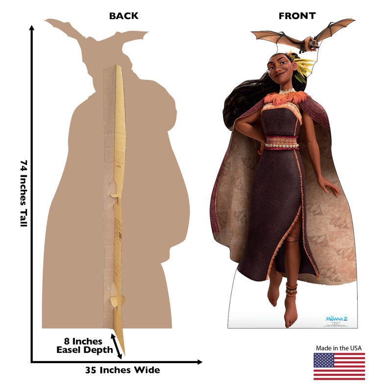 Matangi et le compagnon de Matangi (film Moana 2 de Disney)