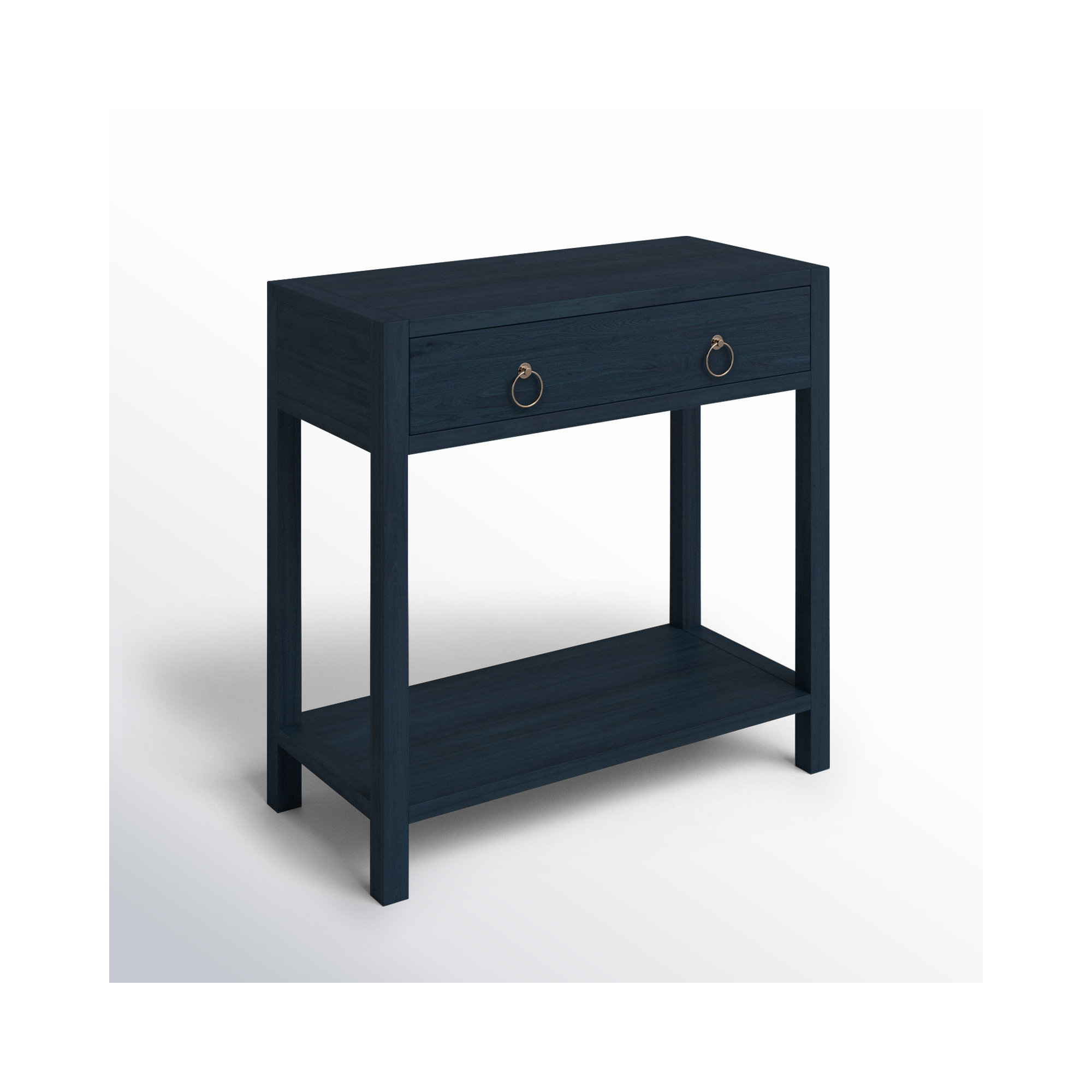 Elin 1 - Drawer Nightstand, Navy Blue