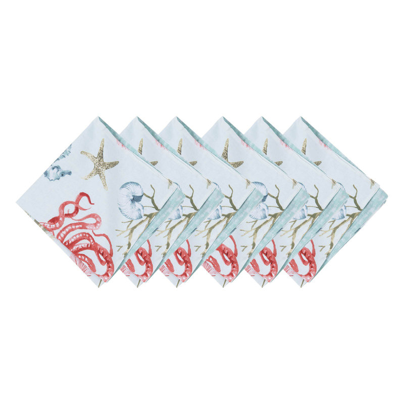 Serviette réversible en coton Kutcher Behari