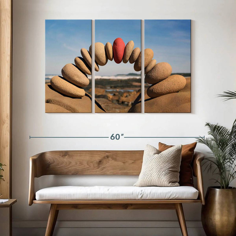 Gillard Beach Stone Arch, 32" H x 50" W