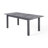Outdoor Expandable Acacia Wood Dining Table, Dark Grey-1791788472