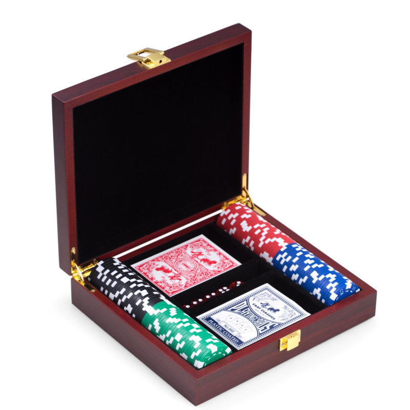 Trinx Wood Poker Chips