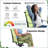 Outdoor High Back Dining Chair Cushion Set-193968247-194026265