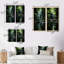 «Waterfall Hidden Oasis Forest», 2 pièces sur toile-1059278475-1059278478