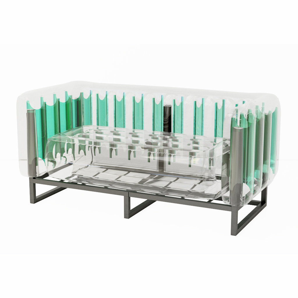 Mojow Yomi 59'' Metal Outdoor Patio Sofa Wayfair