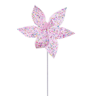 23" Poinsettia Artificial Christmas Stem 4/Bag.