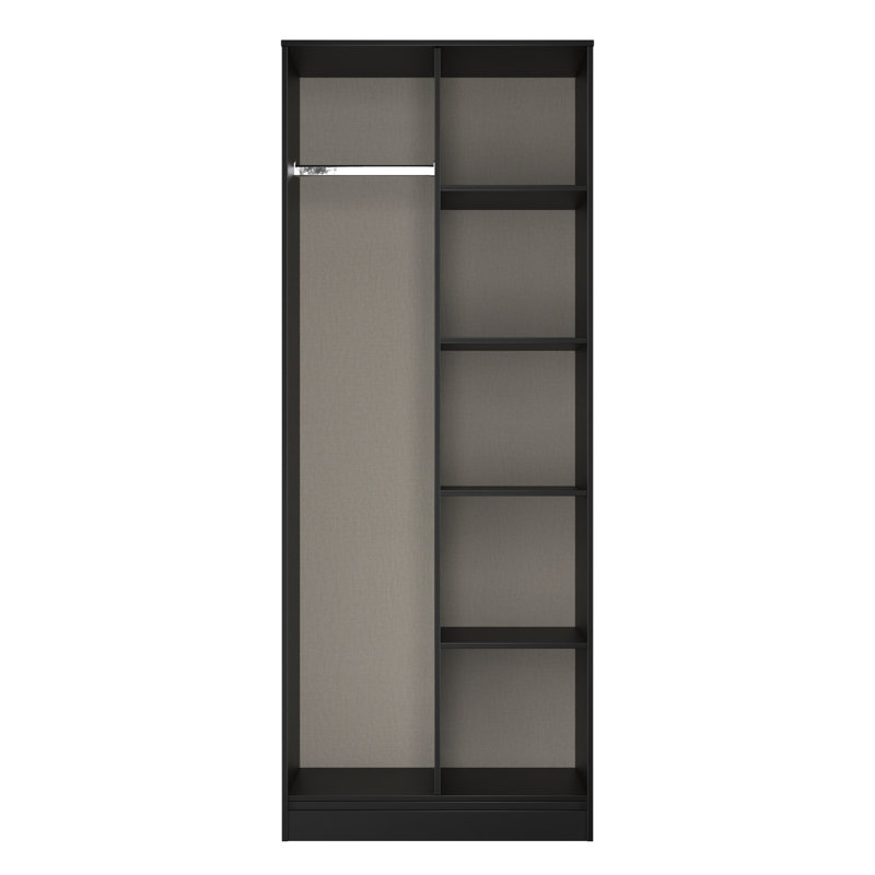 Taeyah Open Wardrobe, Black
