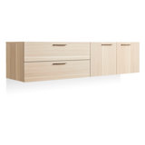 Shale 2 Door / 2 Drawer Bathroom Cabinet