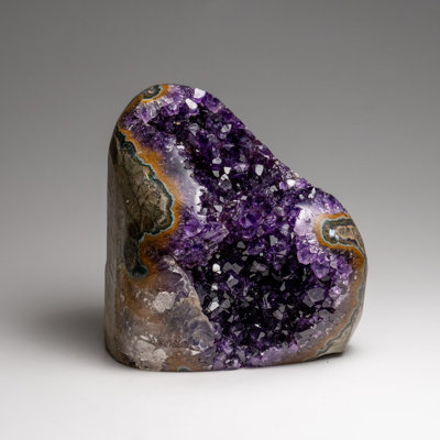 Genuine Amethyst Crystal Cluster From Brazil (2.55 Lbs)