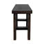 Console en bois massif 82 po Nabu