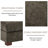3 - Piece Upholstered Camel Chenille Modular Sectional Sofa with Armrests & Throw Pillows-502441077