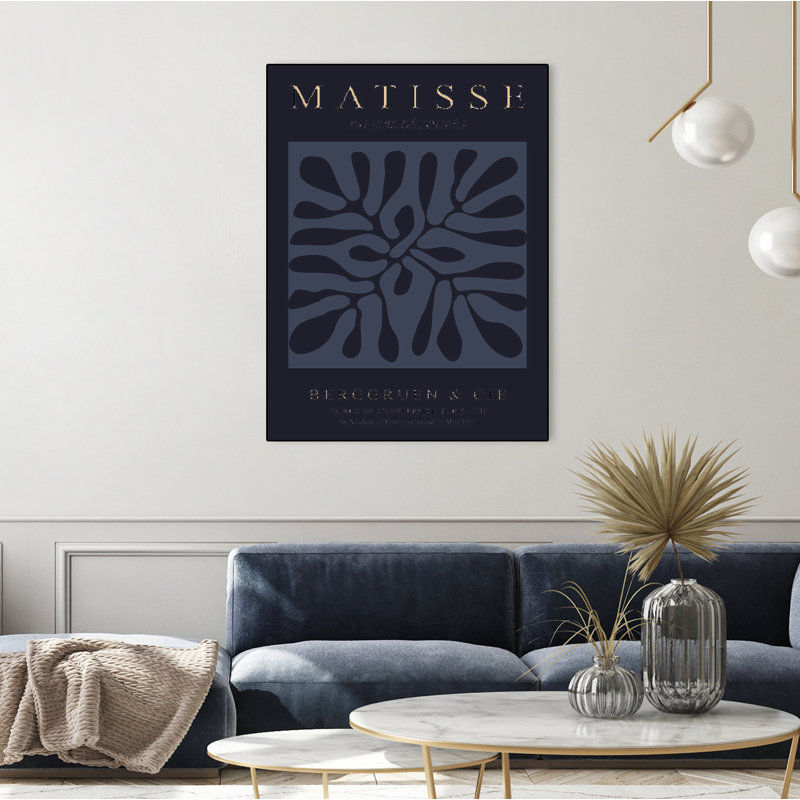 Toile encadrée beige à découpes, H 24 po x l 18 po