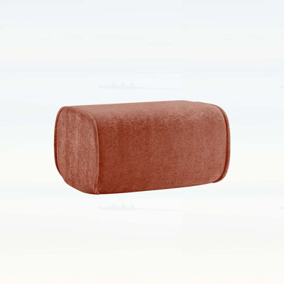 Upholstered Velvet Footstool