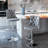 Swivel Velvet Barstools Adjusatble Seat Height from 25-33 Inch, Chrome base Bar Stools with Backs Comfortable Tufted for Home Pub and Kitchen Island,Set of 2-452789001