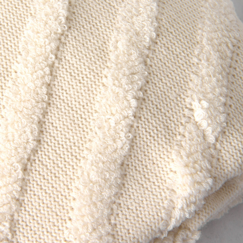Best Home Fashion Tassel Throw