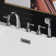 Solace 3 Handle Bathroom Roman Tub Faucet with Diverter