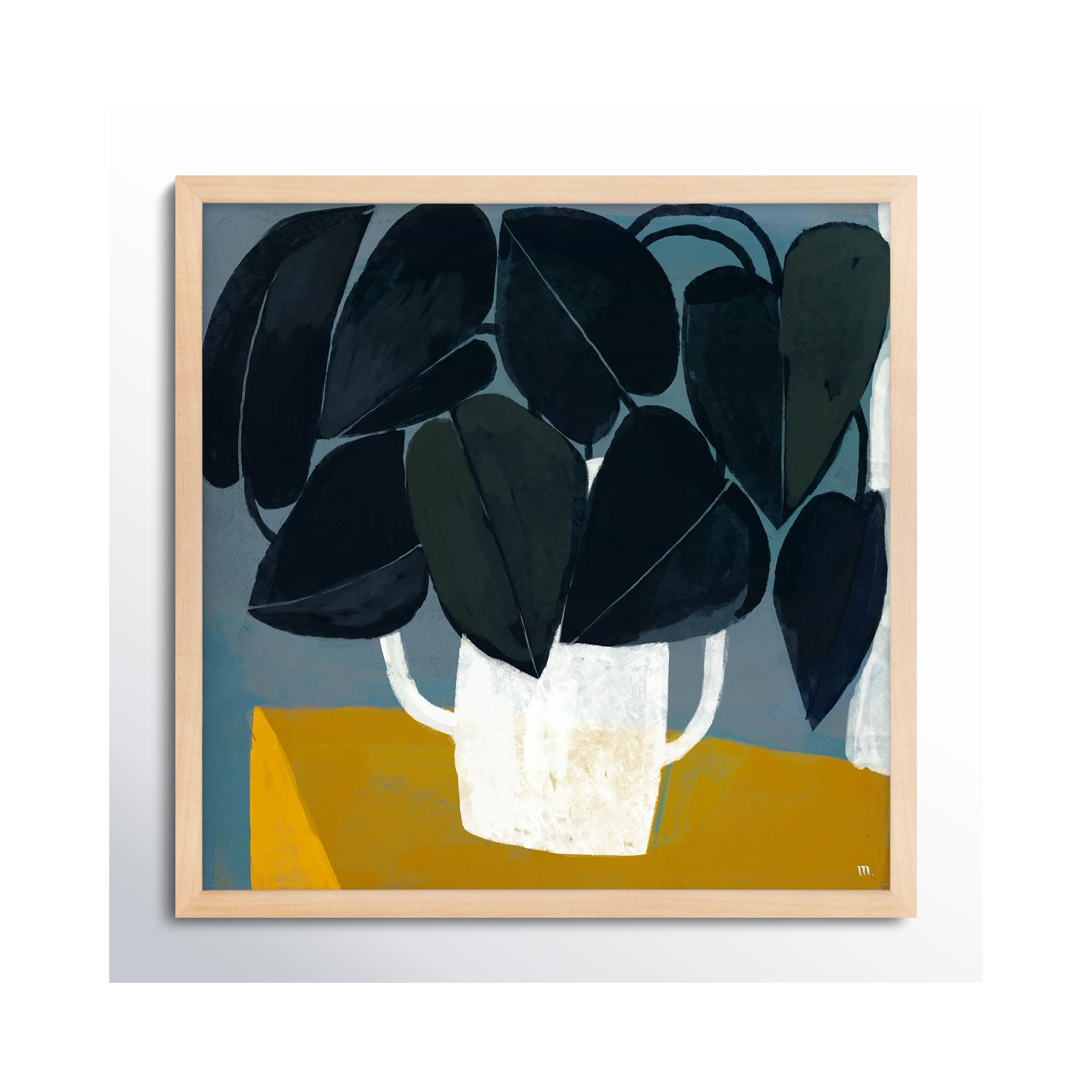 Summer Interior 1 by StudioM, Brown, 16" H x 16" W x 1.25" D