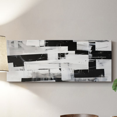 Abstract Series 1 #VI-Wide Gallery Wrapped Canvas