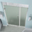 Porte de douche à charnière sans cadre 72 po Belmore-100895568-100895571