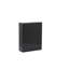 Compact Wall Mounted Galvanised Steel Lockable Weatherproof Post Box - 26x33x9cm-64111939