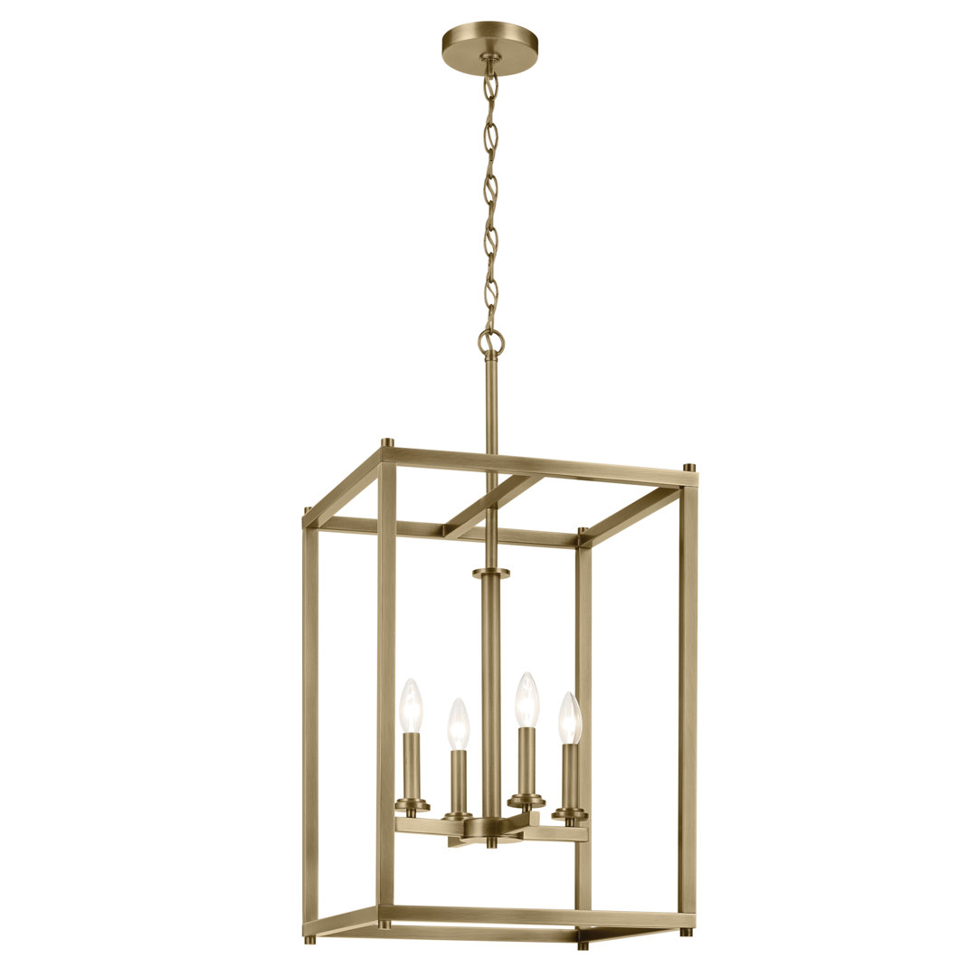 31" 4-Light Foyer Pendant Gracie Oaks