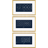 Blue Figure 11, 10 & 9 Giclee Print by David Phoenix