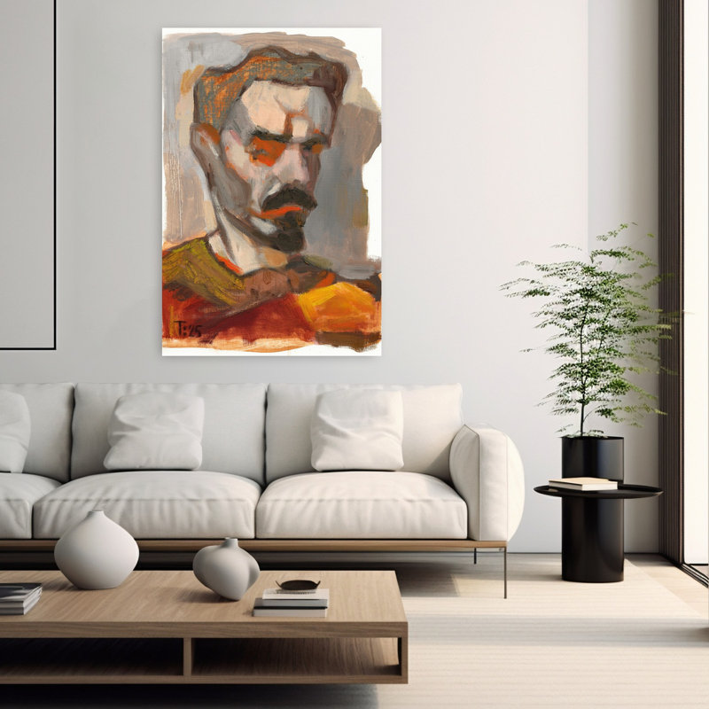 Art contemporain, art contemporain abstrait, H 60 po x l 40 po