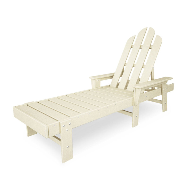 POLYWOOD Long Island Chaise, Sand