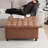 Delmontez 35.5'' Upholstered Storage Square Ottoman-179653735
