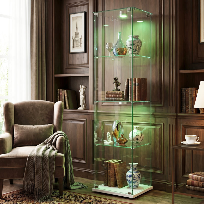 Display Cabinet, White