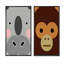«Vintage Abstract Wildlife for Children II», ensemble de 2 impressions-2020979010-2020979011
