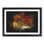 Path Through The Forest At Autumn - Single Picture Frame Print on MDF-56861700-56861705