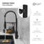 Modern Faucet Stylish Milano One-Handle Pull Down Kitchen Faucet-42689618