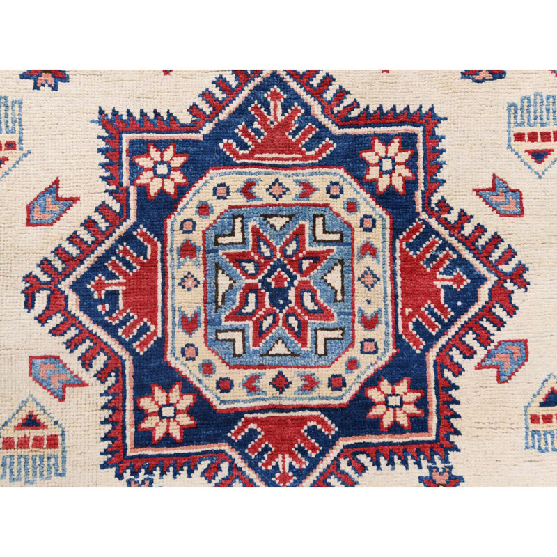 Tapis ivoire noué à la main nouvel âge 9 pi 1 po x 11 pi 7 po Katiuscia