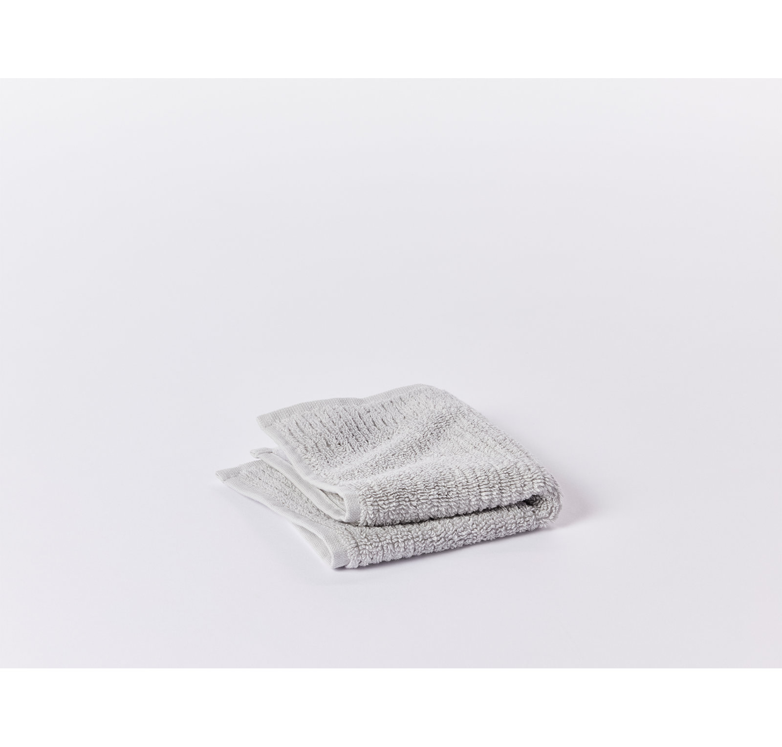 Temescal Organic 100% Cotton Plush Ribbed, Wash Cloth, Seal