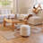 Nordic-style simple coffee table
