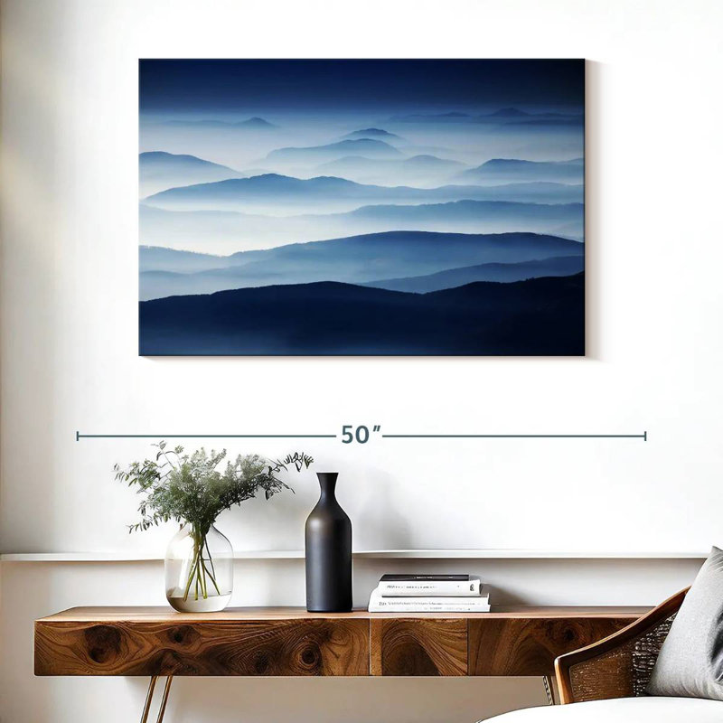 Alvord Parang Mountain Range, 26" H x 39" W
