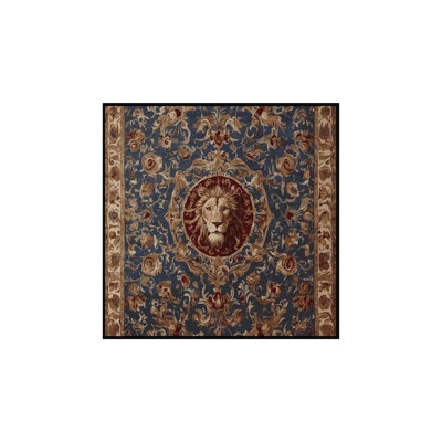 Machine Washable Brown Area Rug