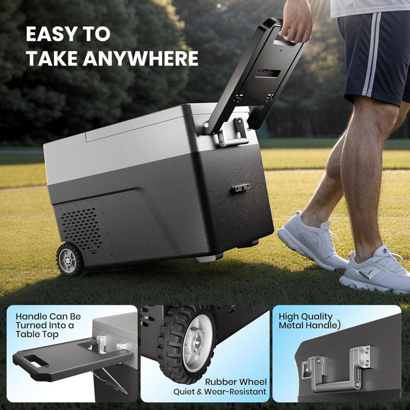  Réfrigérateur électrique 40qt avec congélateur 110-240vac