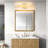 24" Dimmable LED Bath Bar with Textured Acrylic Shade-1413674023
