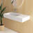 36'' Wall Mounted Bathroom Sink Solid Surface Sink